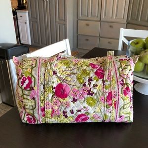 Vera Bradley Duffel in Make Me Blush
